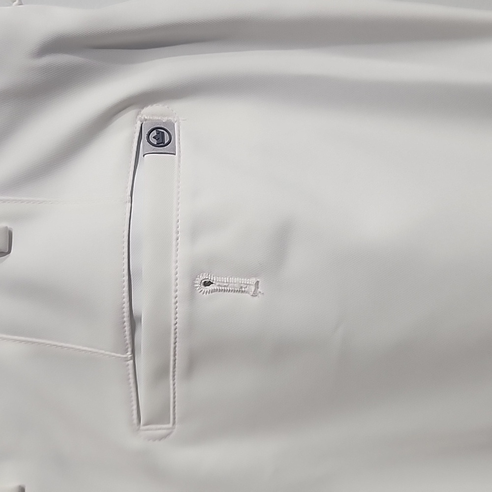 White Peter Milar Shorts - Picture 3 of 3